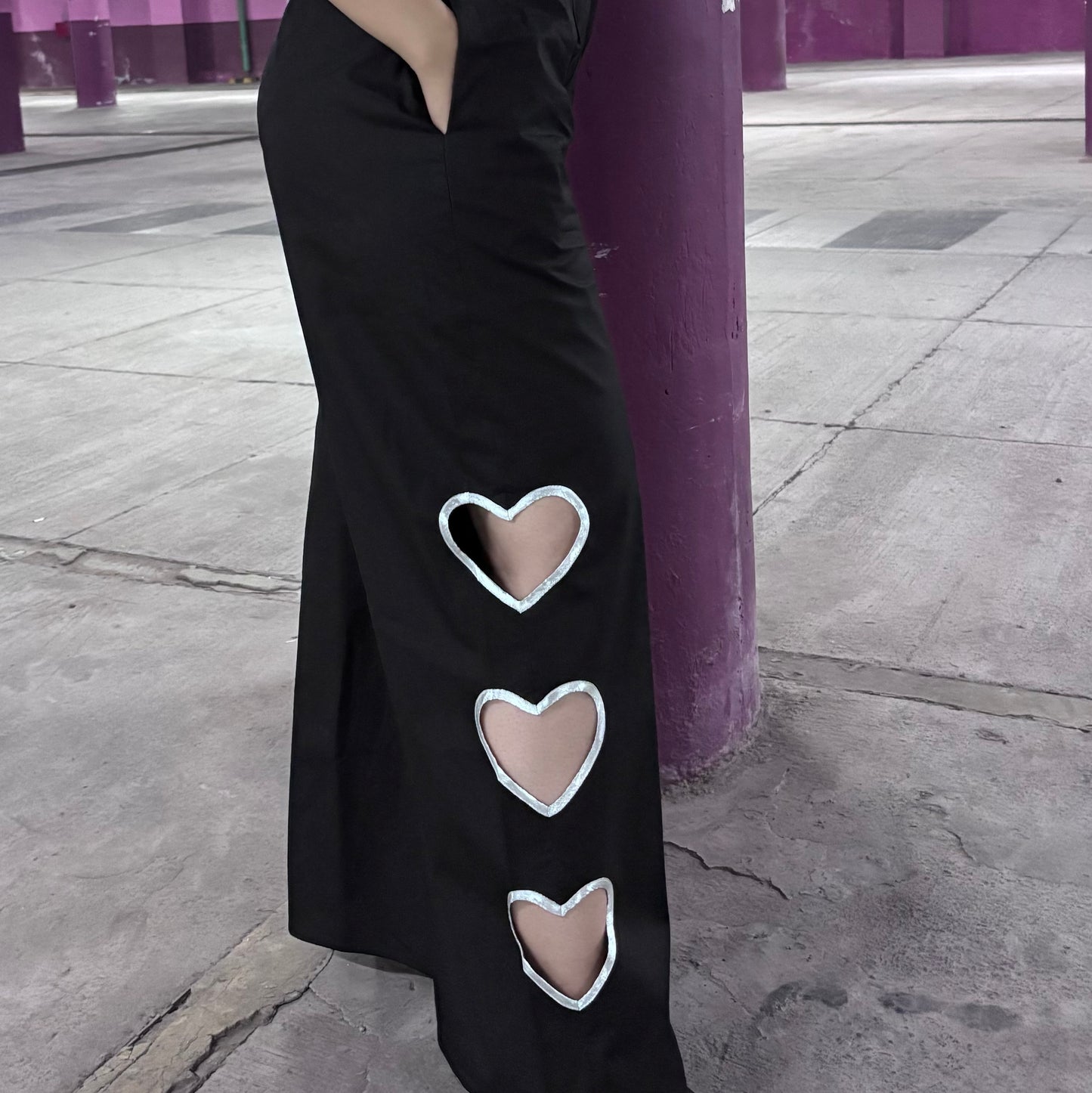 Heart Cut Out Jumpsuit- The Glam Edit