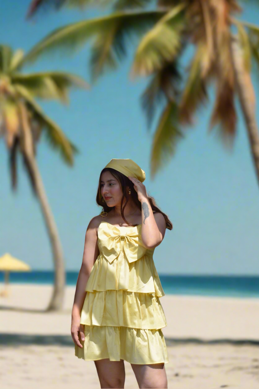 Butter Bow Dress