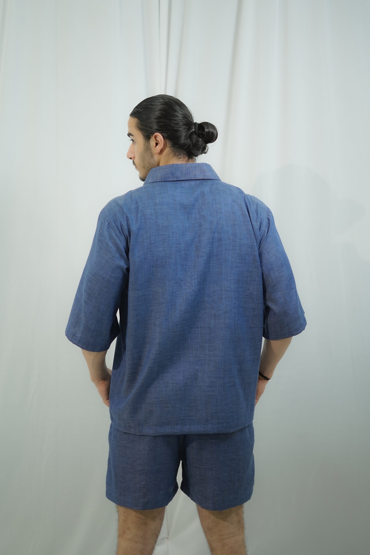 Men's Blue Co-ord Set