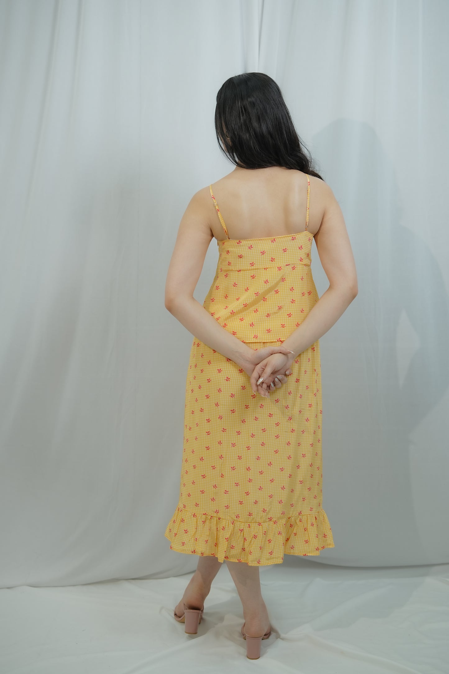 Yellow Skirt Set