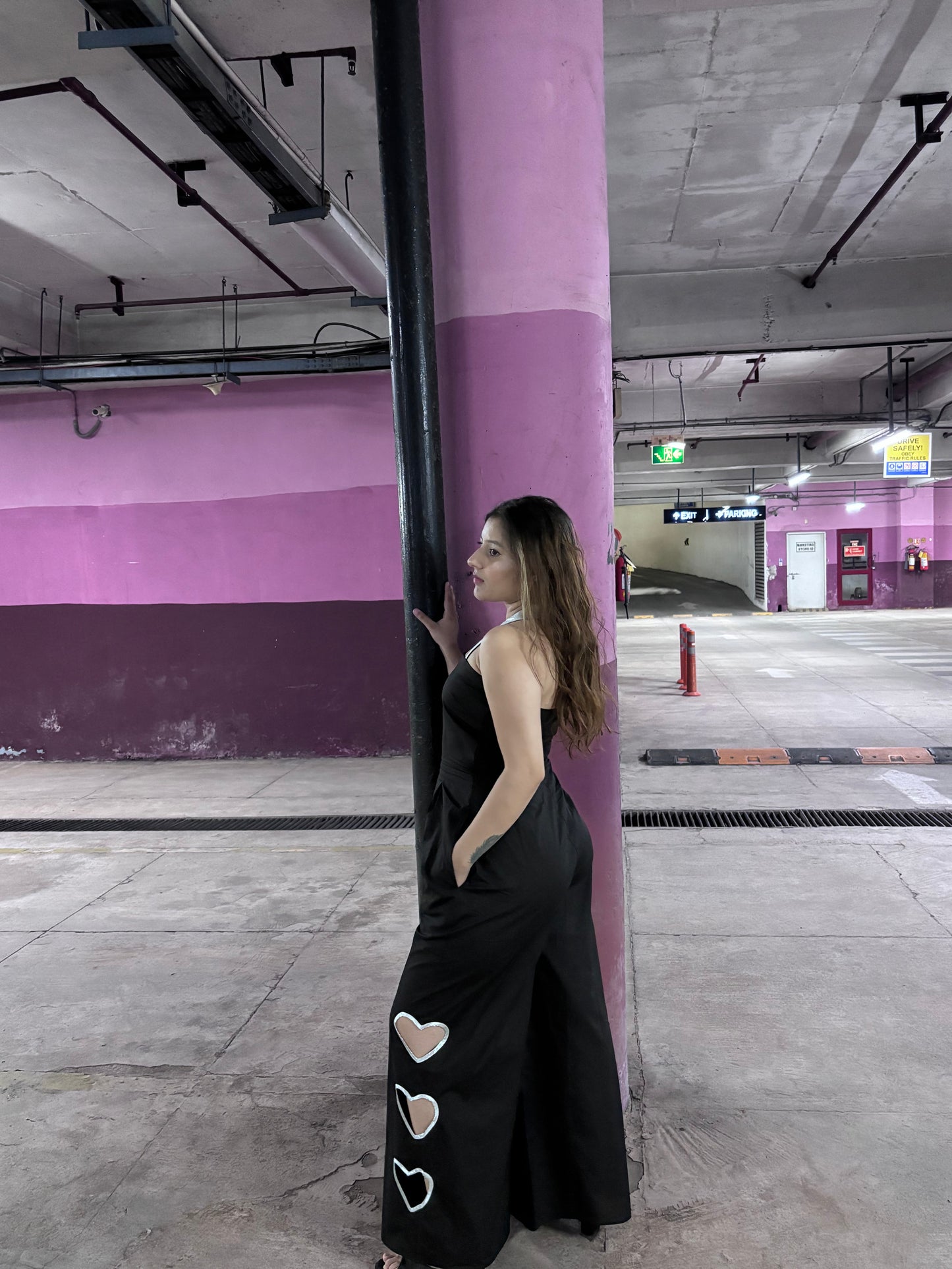 Heart Cut Out Jumpsuit- The Glam Edit