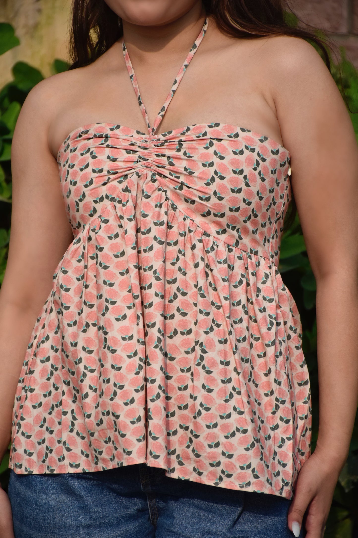 Floral Halter Top