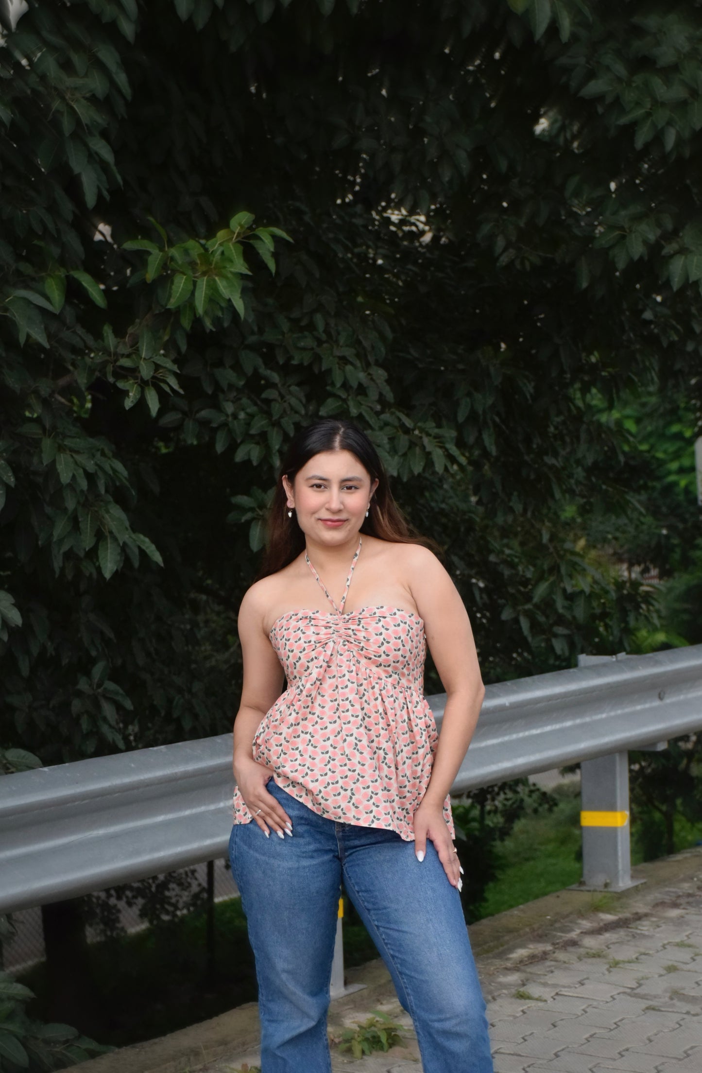 Floral Halter Top